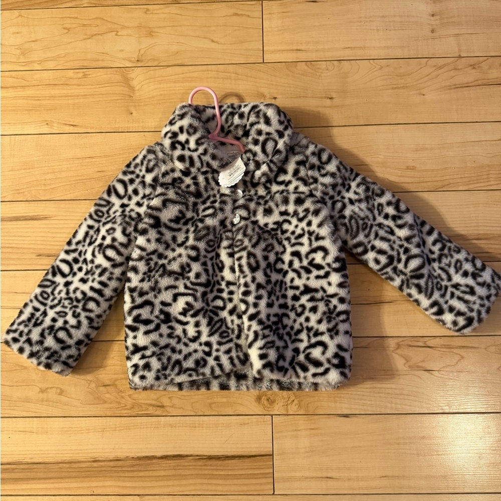 Mud Pie Black and White Kids Puffer Jacket